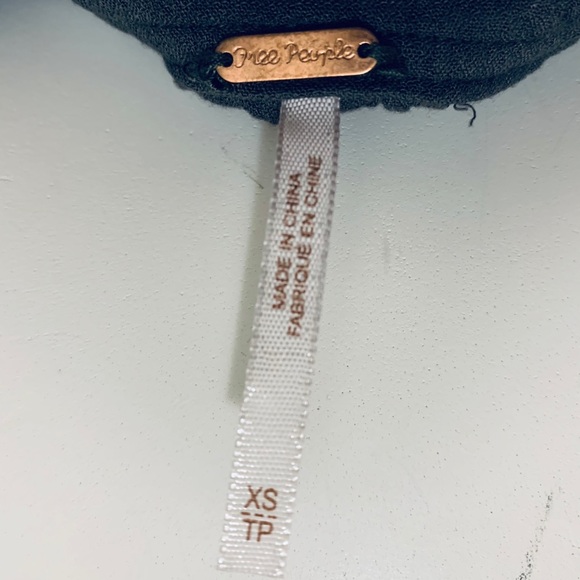 FREE PEOPLE BOHO BLOUSE - Picture 4 of 4